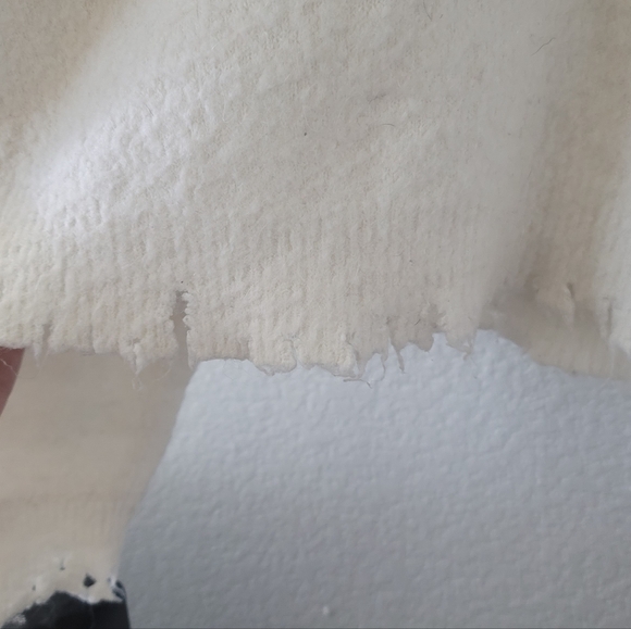 EUC Zara White Alpaca & Wool Sweater - Picture 7 of 9